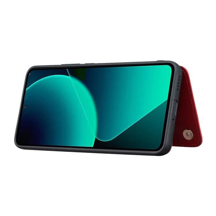 For Xiaomi 13T / 13T Pro / Redmi K60 Ultra Case Retro Kickstand PU Leather+TPU Phone Cover