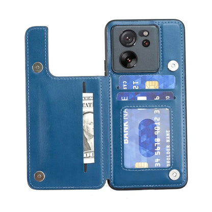 For Xiaomi 13T / 13T Pro / Redmi K60 Ultra Case Retro Kickstand PU Leather+TPU Phone Cover