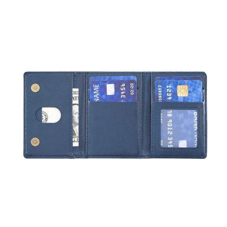 For iPhone 15 Plus Split-Design Wallet Case Jeans Cloth Phone Cover
