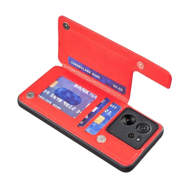 For Xiaomi 13T / 13T Pro Case Card Holder PU+TPU Cell Phone Cover with Kickstand
