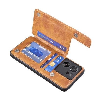 For Xiaomi 13T / 13T Pro Case Card Holder PU+TPU Cell Phone Cover with Kickstand