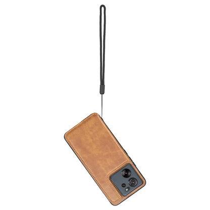 For Xiaomi 13T / 13T Pro Case Card Holder PU+TPU Cell Phone Cover with Kickstand