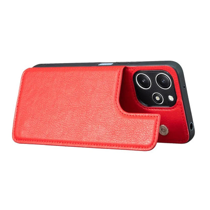 For Xiaomi Redmi 12 4G / 12 5G (Global) Case PU+TPU Protective Case Kickstand Phone Back Cover with Card Slots