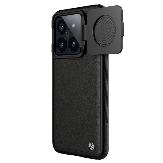 NILLKIN CamShield Prop For Xiaomi 14 Cell Phone Case Anti-drop Leather+PC+TPU Back Cover