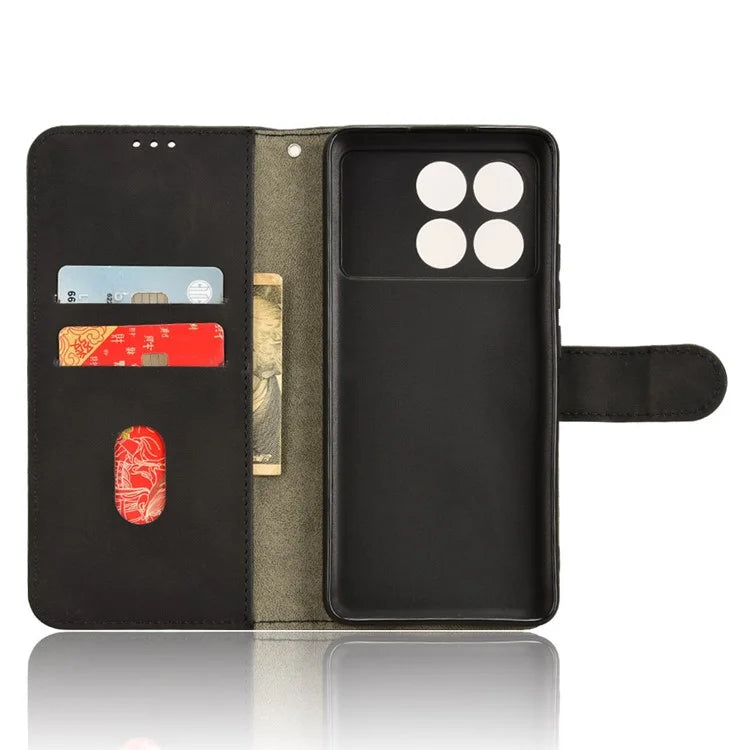 For Xiaomi Redmi K70 5G / K70 Pro 5G Case Soft-Touch Flip PU Leather Stand Phone Cover