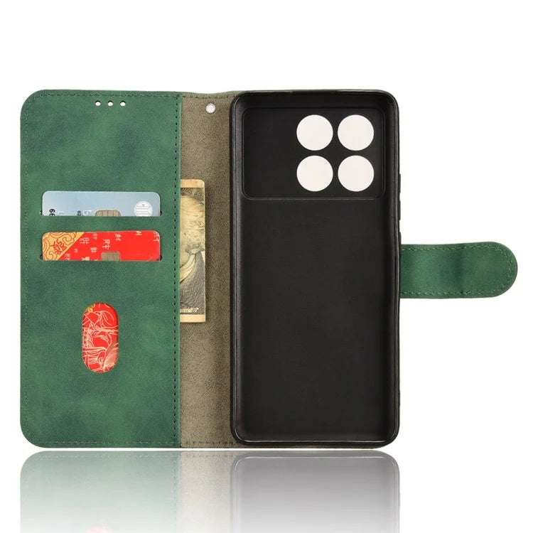 For Xiaomi Redmi K70 5G / K70 Pro 5G Case Soft-Touch Flip PU Leather Stand Phone Cover