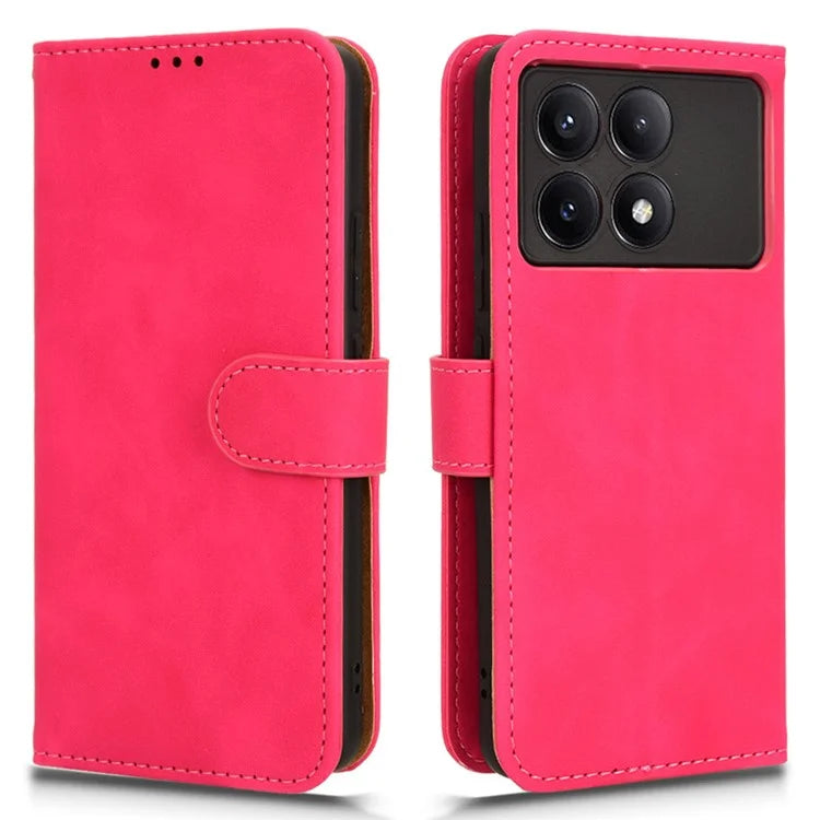 For Xiaomi Redmi K70 5G / K70 Pro 5G Case Soft-Touch Flip PU Leather Stand Phone Cover