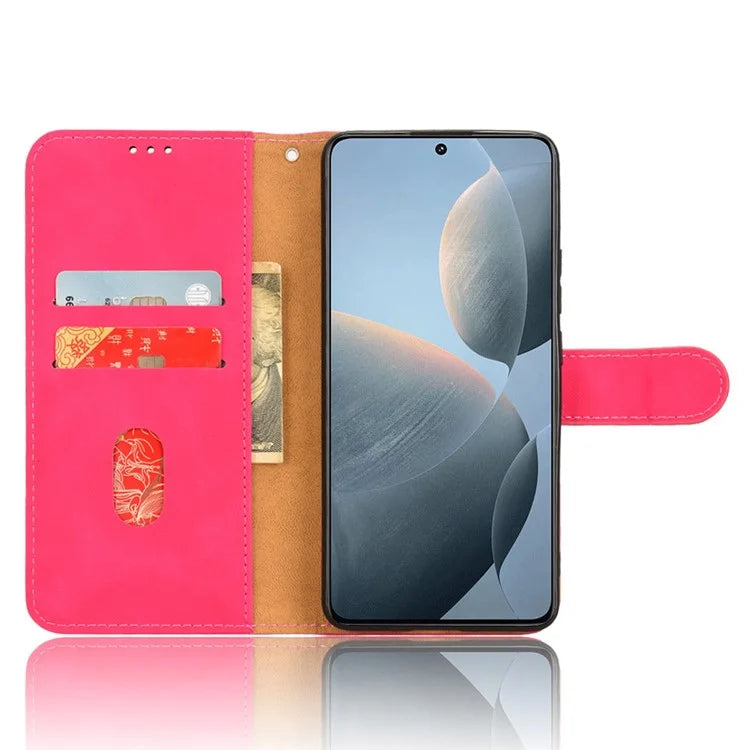 For Xiaomi Redmi K70 5G / K70 Pro 5G Case Soft-Touch Flip PU Leather Stand Phone Cover