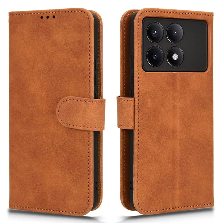 For Xiaomi Redmi K70 5G / K70 Pro 5G Case Soft-Touch Flip PU Leather Stand Phone Cover
