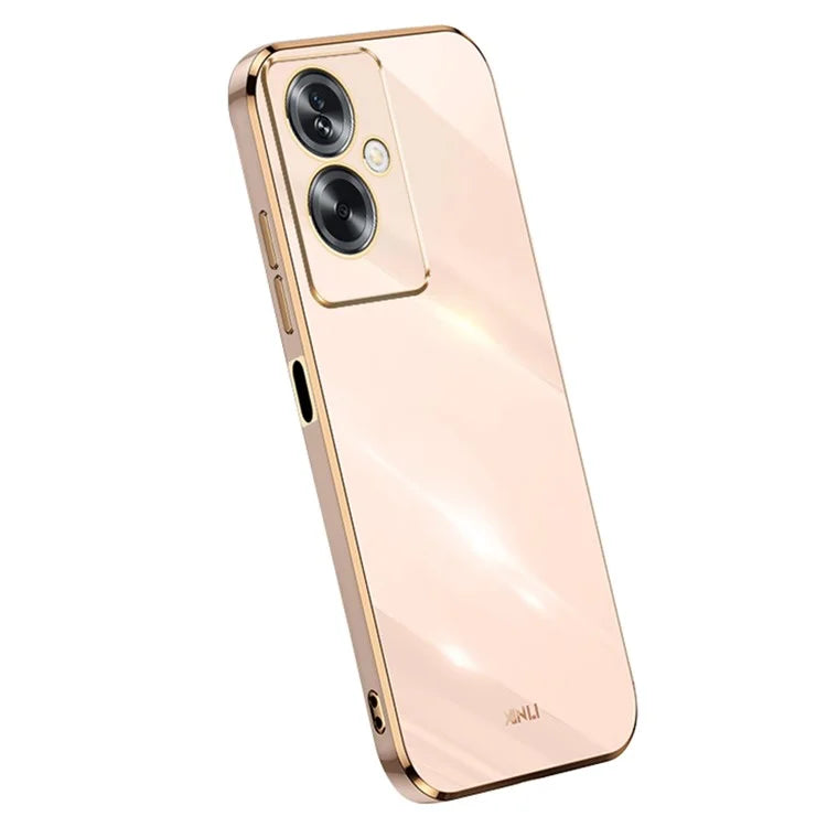 XINLI For Oppo A2 5G / A79 5G Phone Case Soft TPU Electroplating Cover