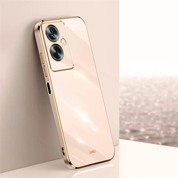 XINLI For Oppo A2 5G / A79 5G Phone Case Soft TPU Electroplating Cover