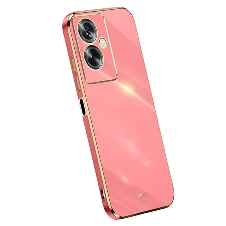 XINLI For Oppo A2 5G / A79 5G Phone Case Soft TPU Electroplating Cover
