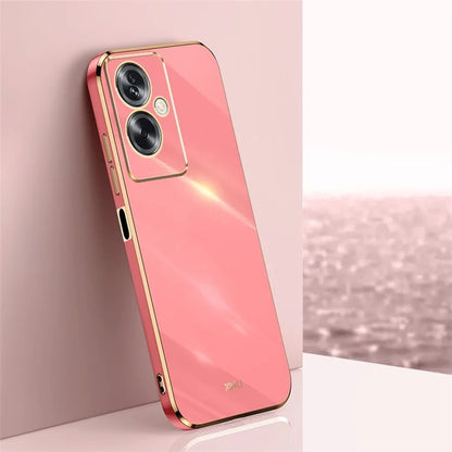XINLI For Oppo A2 5G / A79 5G Phone Case Soft TPU Electroplating Cover