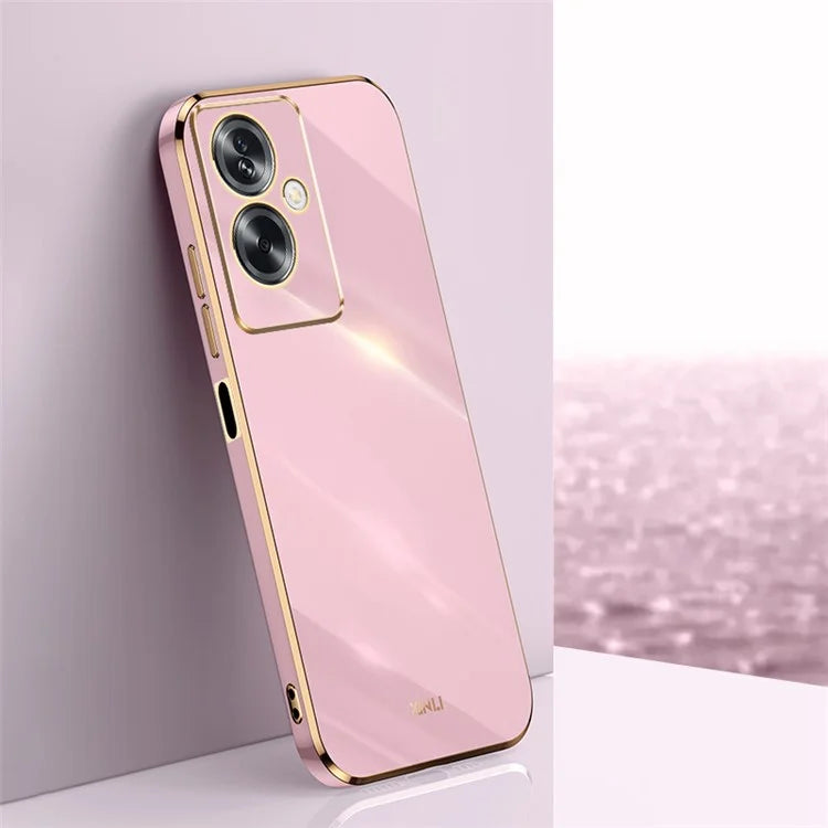 XINLI For Oppo A2 5G / A79 5G Phone Case Soft TPU Electroplating Cover