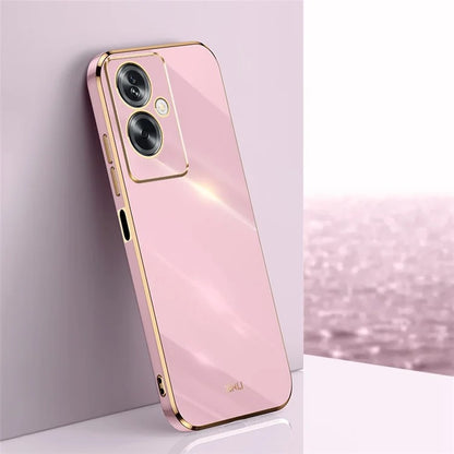 XINLI For Oppo A2 5G / A79 5G Phone Case Soft TPU Electroplating Cover