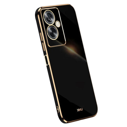 XINLI For Oppo A2 5G / A79 5G Phone Case Soft TPU Electroplating Cover