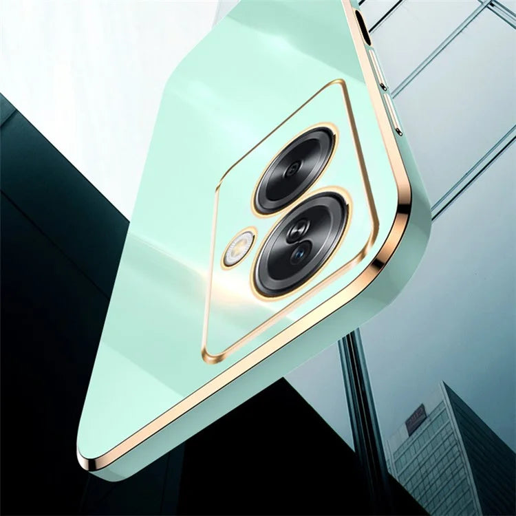 XINLI For Oppo A2 5G / A79 5G Phone Case Soft TPU Electroplating Cover