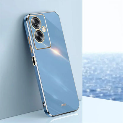 XINLI For Oppo A2 5G / A79 5G Phone Case Soft TPU Electroplating Cover