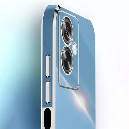 XINLI For Oppo A2 5G / A79 5G Phone Case Soft TPU Electroplating Cover