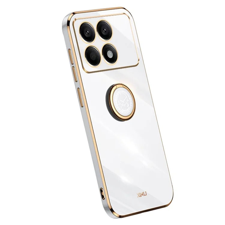 XINLI For Xiaomi Redmi K70 5G / K70 Pro 5G Case Kickstand Ring Holder TPU Phone Cover