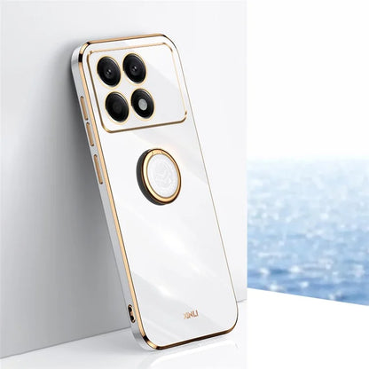 XINLI For Xiaomi Redmi K70 5G / K70 Pro 5G Case Kickstand Ring Holder TPU Phone Cover