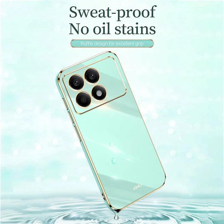 XINLI For Xiaomi Redmi K70 5G / K70 Pro 5G Phone Case TPU Electroplating Cover