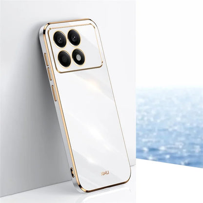 XINLI For Xiaomi Redmi K70 5G / K70 Pro 5G Phone Case TPU Electroplating Cover