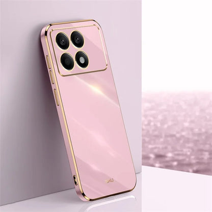 XINLI For Xiaomi Redmi K70 5G / K70 Pro 5G Phone Case TPU Electroplating Cover