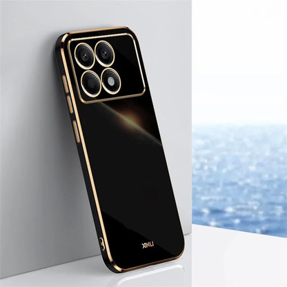 XINLI For Xiaomi Redmi K70 5G / K70 Pro 5G Phone Case TPU Electroplating Cover