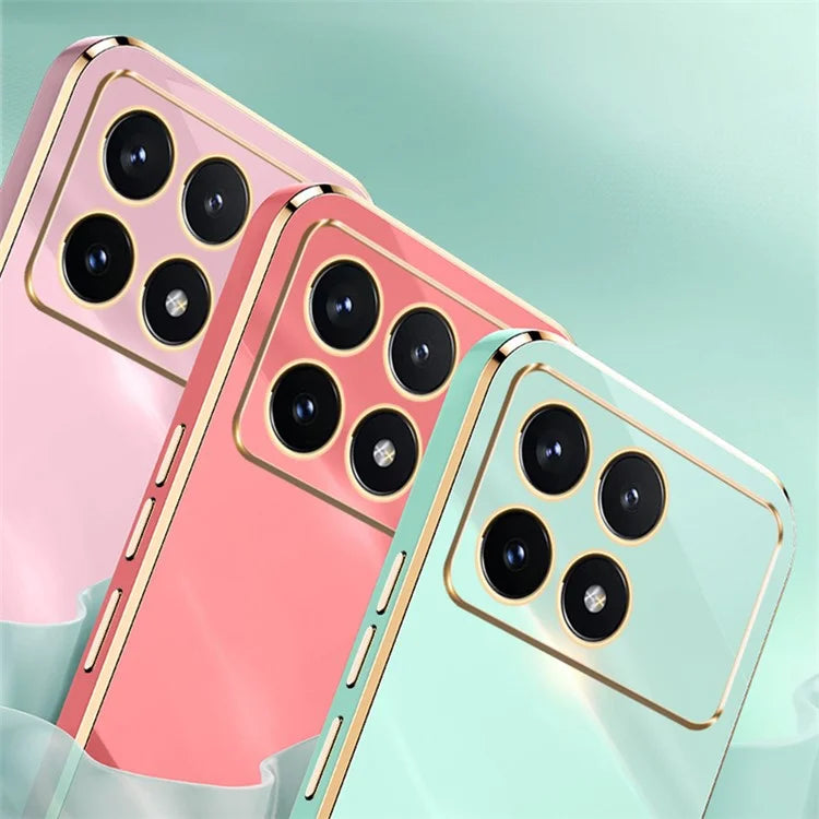 XINLI For Xiaomi Redmi K70E 5G / Poco X6 Pro 5G Phone Case Camera Protection Cover