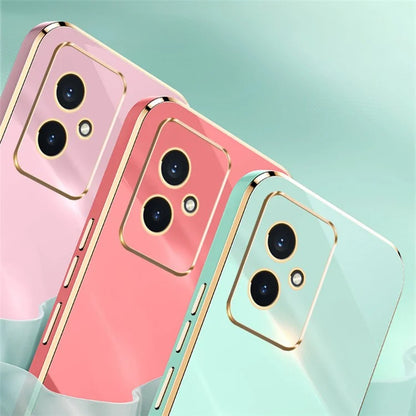 XINLI For Honor 100 5G TPU Electroplating Cover Ring Bracket Phone Case