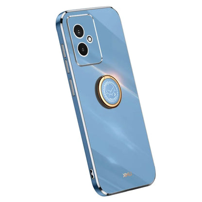 XINLI For Honor 100 5G TPU Electroplating Cover Ring Bracket Phone Case