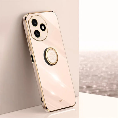 XINLI For Honor X50i+ 5G TPU Case with Kickstand Rotatable Ring Holder