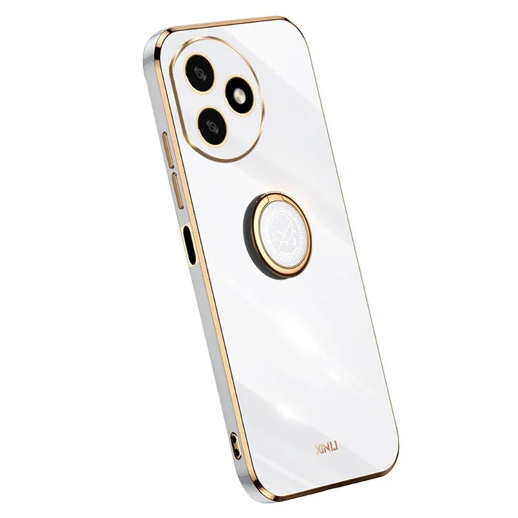 XINLI For Honor X50i+ 5G TPU Case with Kickstand Rotatable Ring Holder