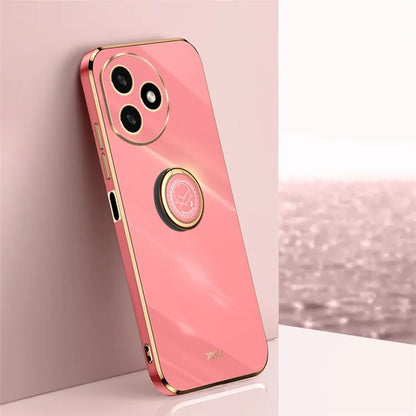 XINLI For Honor X50i+ 5G TPU Case with Kickstand Rotatable Ring Holder