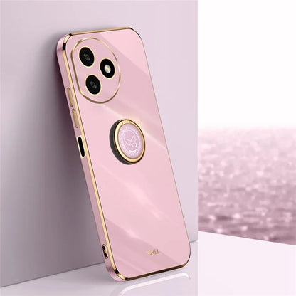 XINLI For Honor X50i+ 5G TPU Case with Kickstand Rotatable Ring Holder