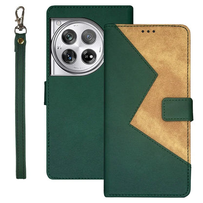 IDEWEI For OnePlus 12 5G Stand Case Card Holder PU Leather Phone Cover