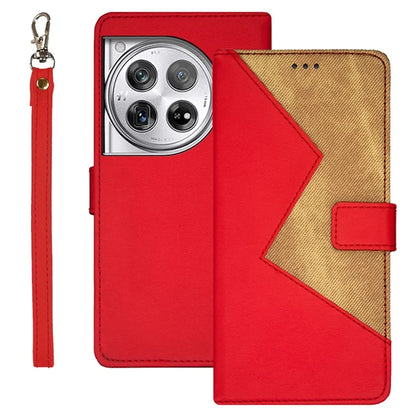 IDEWEI For OnePlus 12 5G Stand Case Card Holder PU Leather Phone Cover