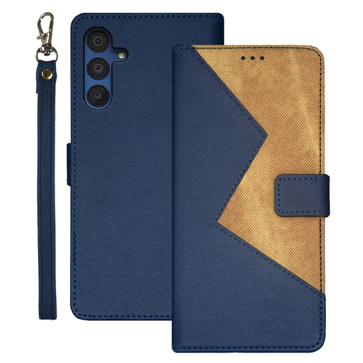 IDEWEI For Samsung Galaxy A15 5G Leather Case Flip Phone Cover Card Holder