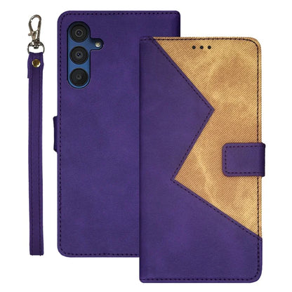 IDEWEI For Samsung Galaxy A15 5G Leather Case Flip Phone Cover Card Holder