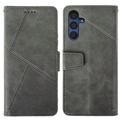 IDEWEI For Samsung Galaxy A15 5G Case Classic Calf Texture PU Leather Phone Stand Cover