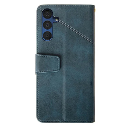 IDEWEI For Samsung Galaxy A15 5G Case Classic Calf Texture PU Leather Phone Stand Cover