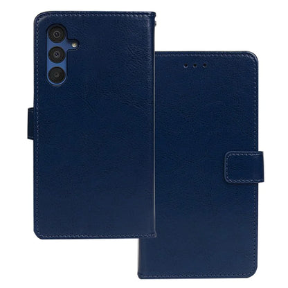 IDEWEI For Samsung Galaxy A15 5G Leather Case with Crazy Horse Texture Wallet Stand