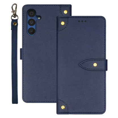 IDEWEI For Samsung Galaxy A15 5G Leather Case Stand Phone Cover Card Holder