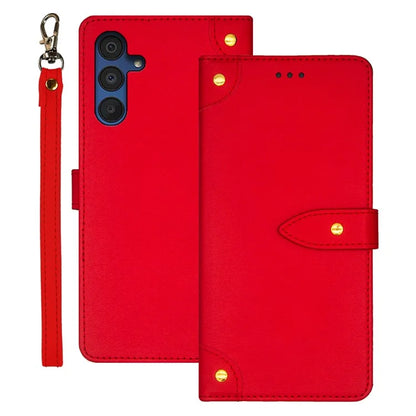 IDEWEI For Samsung Galaxy A15 5G Leather Case Stand Phone Cover Card Holder