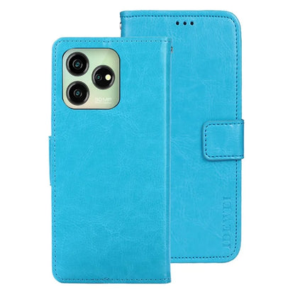 IDEWEI For ZTE Axon 50 Lite Leather Phone Case with Wallet Stand