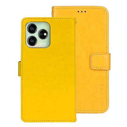 IDEWEI For ZTE Axon 50 Lite Leather Phone Case with Wallet Stand