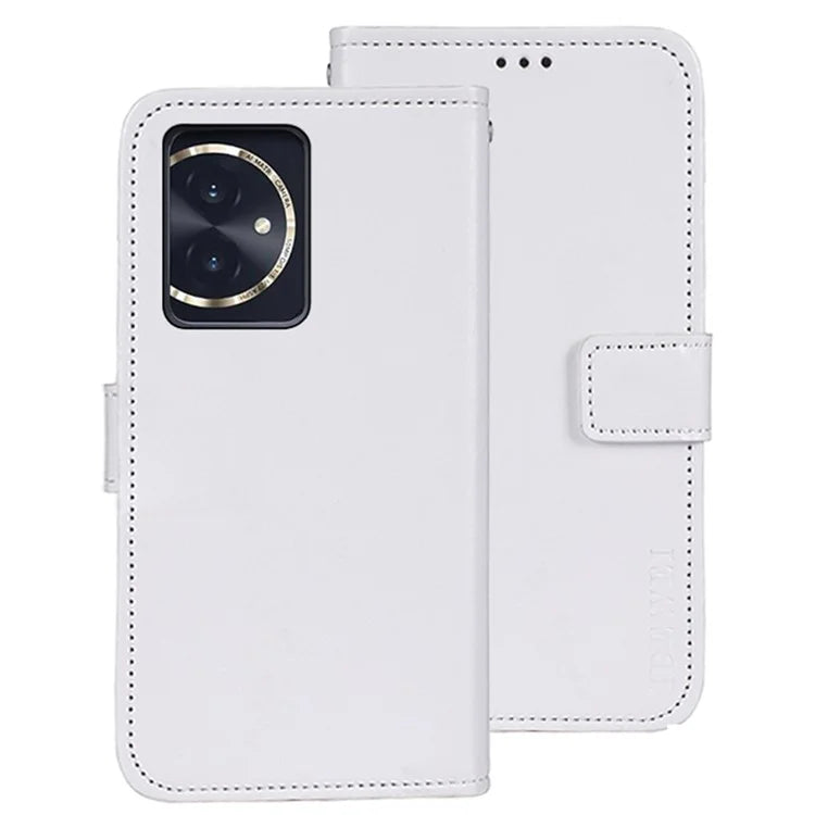 IDEWEI For Honor 100 5G Leather Case Wallet Stand Cover Crazy Horse Pattern