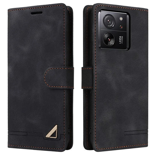 007 Series For Xiaomi 13T / 13T Pro / Redmi K60 Ultra Case Skin-touch Leather Phone Protector