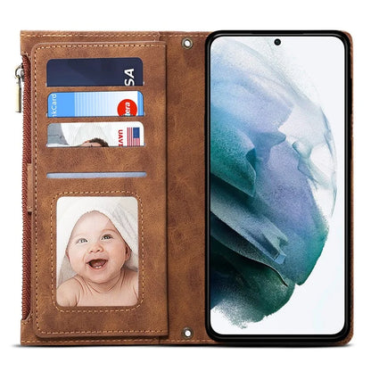 ESEBLE Star Series For Samsung Galaxy A55 5G Case with a Strap Leather Cover Stand